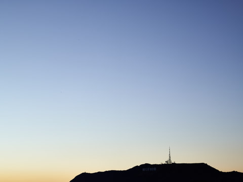 Mount Lee at Dusk