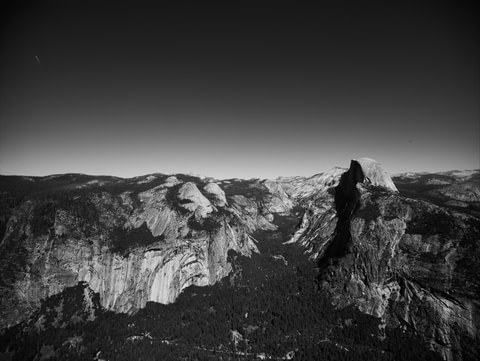 High Sierra from Glacier Point